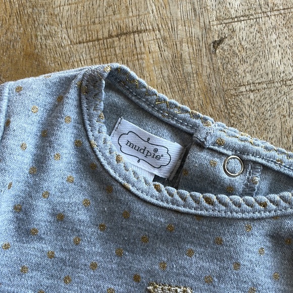 NWOT Mud Pie baby girl pumpkin romper - Picture 2 of 6